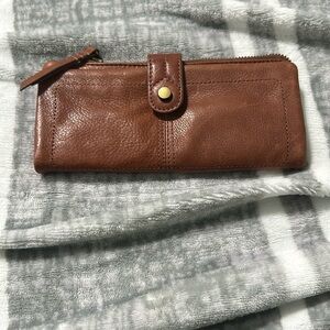 Brown two sided wallet